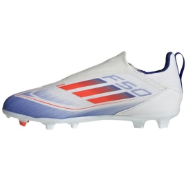 Zapatillas de fútbol adidas F50 League Ll FG/MG IF1362 blanco 1