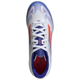 Botas de fútbol adidas F50 League Tf IF1372 blanco 3