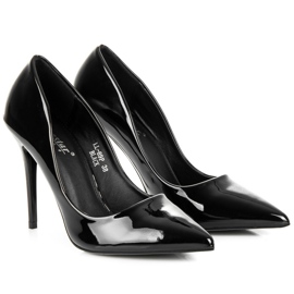 Seastar Tacones lacados en negro 4