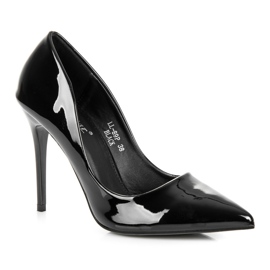 Seastar Tacones lacados en negro 2