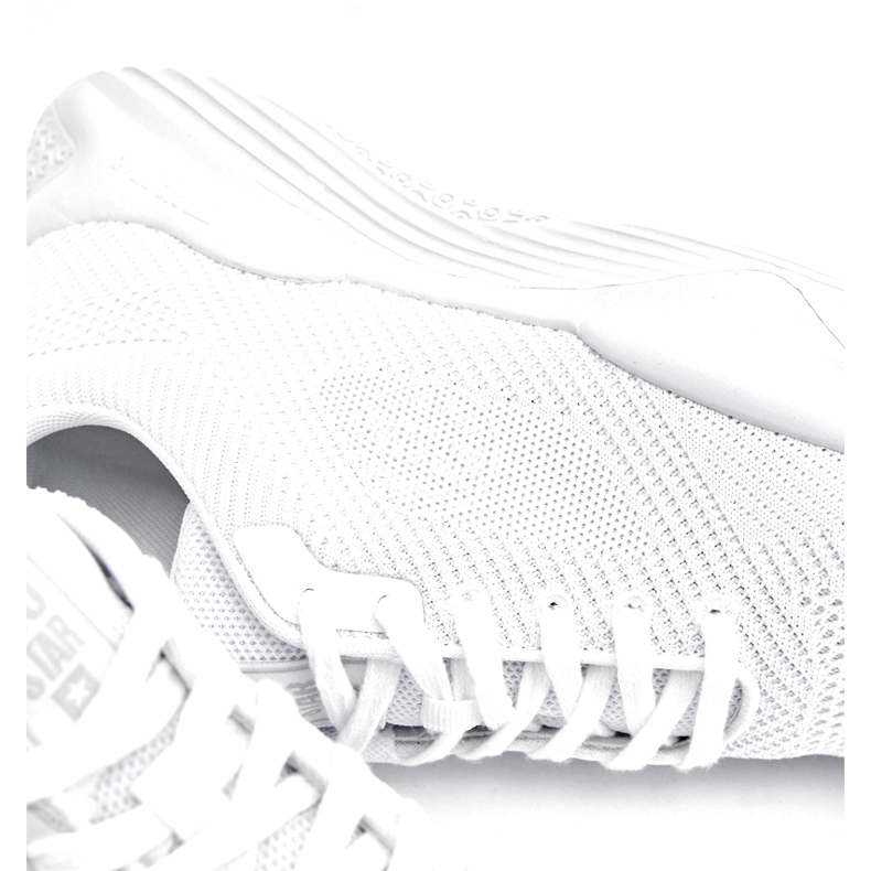 Zapatillas de deporte deportivo masculino espuma de memoria Big Star LL174247 White blanco 2