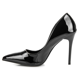 Seastar Tacones lacados en negro 3