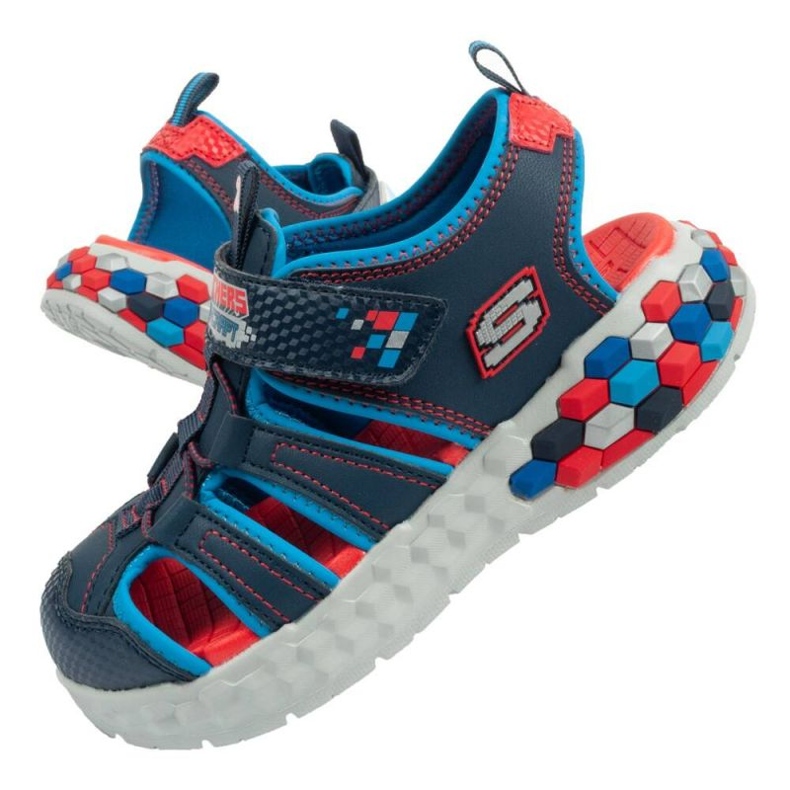 Sandalias Skechers 402213L/NVRD azul 1 Sandalias Skechers 402213L/NVRD azul 1