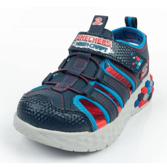 Sandalias Skechers 402213L/NVRD azul 2 Sandalias Skechers 402213L/NVRD azul 2