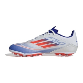 Zapatillas de fútbol adidas F50 League 2G/3G Ag IF1330 blanco 1