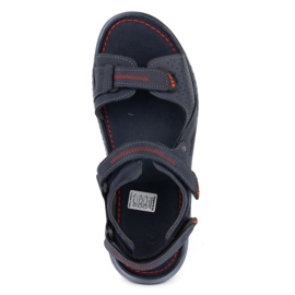 Olivier 323 Sandalias hombre azul marino 7