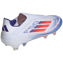 Botas de fútbol adidas F50 Elite Ll Fg IF8819 blanco 2
