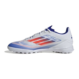 Botas de fútbol adidas F50 League Tf IF1343 blanco 1