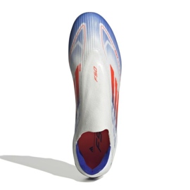 Botas de fútbol Adidas F50 League Ll FG/MG IE0606 blanco 2