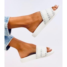Chanclas de mujer Diakis Blanco 5
