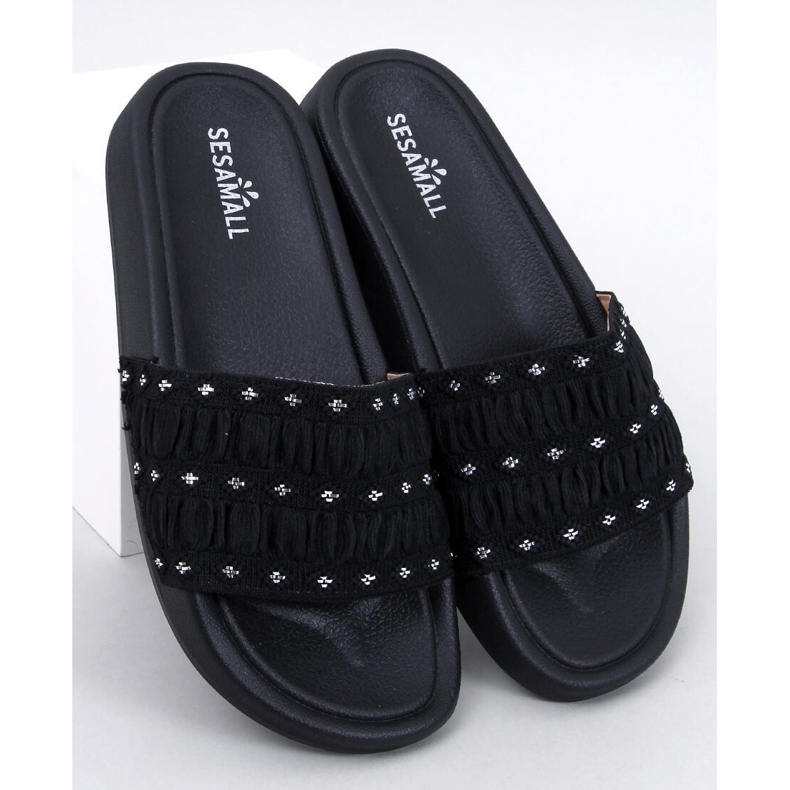 Chanclas de mujer Diakis Negro 1