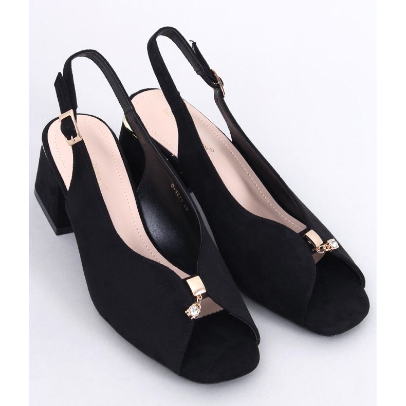 Sandalias tacón Floris negro 1 Sandalias tacón Floris negro 1