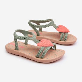 Sandalias Infantiles Con Corazón 81997 Ipanema My First Baby Verde 6