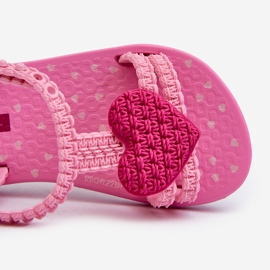 Sandalias Infantiles Con Corazón 81997 Ipanema My First Baby Rosa 2