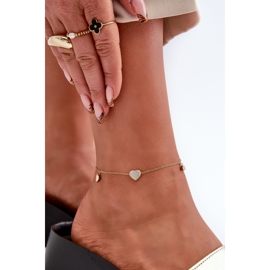 Chanclas de mujer elegantes y ligeras con decoración, piel natural S.Barski KV27-013, dorado 7