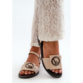 Sandalias Mujer Con Decoración S.Barski KV27-045 Dorado 8