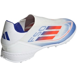 Botas de fútbol adidas F50 League Ll Tf IF1339 blanco 2