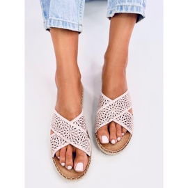 Chanclas alpargatas de mujer Bakou Rosa rosado 5