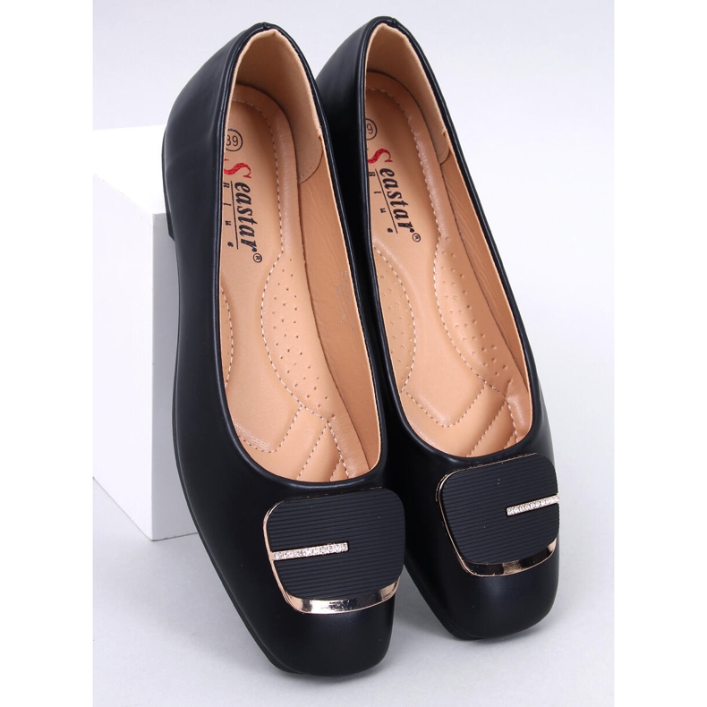 Elegantes bailarinas Montani Black negro 1