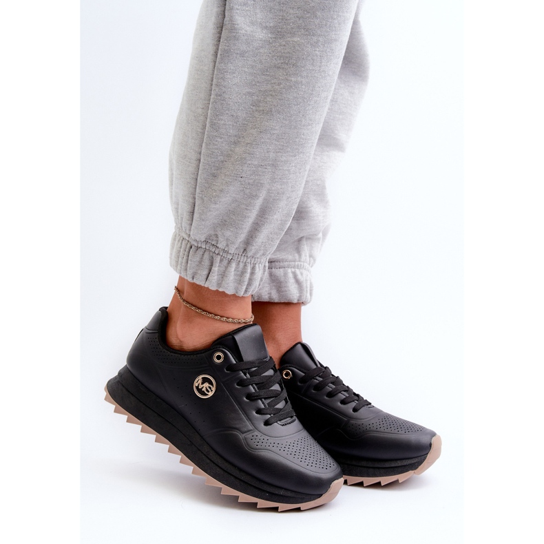 Zapatillas Mujer Plataforma Negro Rottiana 1