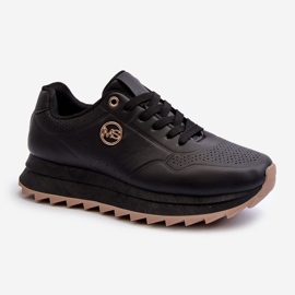 Zapatillas Mujer Plataforma Negro Rottiana 3