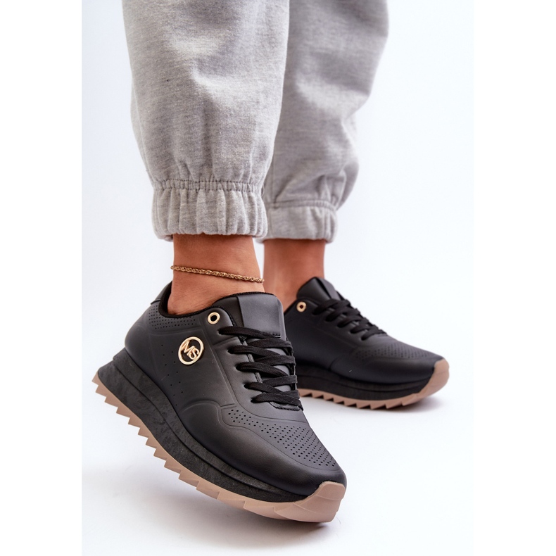 Zapatillas Mujer Plataforma Negro Rottiana 2