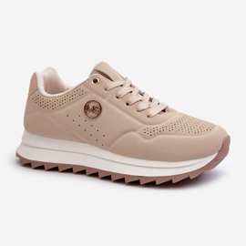 Zapatillas Mujer Plataforma Beige Rottiana 3