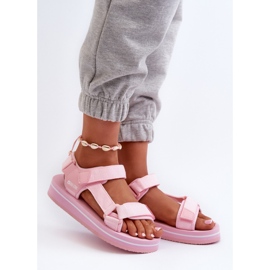 Sandalias Mujer Plataforma Big Star NN274A533 Rosa rosado 1 Sandalias Mujer Plataforma Big Star NN274A533 Rosa rosado 1