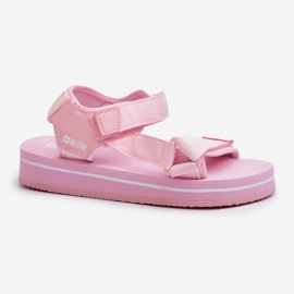 Sandalias Mujer Plataforma Big Star NN274A533 Rosa rosado 3