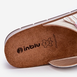 Chanclas Mujer Cómodas Con Hebillas Inblu CP000045 Beige 2