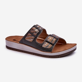 Chanclas Mujer Cómodas Con Hebillas Inblu CP000045 Negro 4
