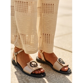 Sandalias Mujer Con Decoración S.Barski KV27-045 Dorado 1