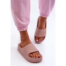 Chanclas con plataforma de espuma Airaplea de mujer de color rosa rosado 8