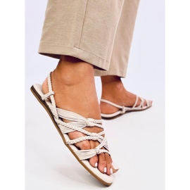 Limbe Sandalias estilo boho beige 5