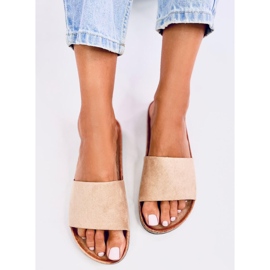 Freys Chanclas corcho caqui beige 5