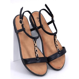 Sandalias mujer Luzzi negro 1