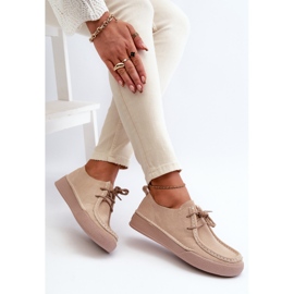 Zapatos Mujer Sergio Leone SP021 Ante Beige 8