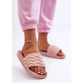 Chanclas Ligeras de Mujer para la Piscina, Rosa Claro Beliordia rosado 3