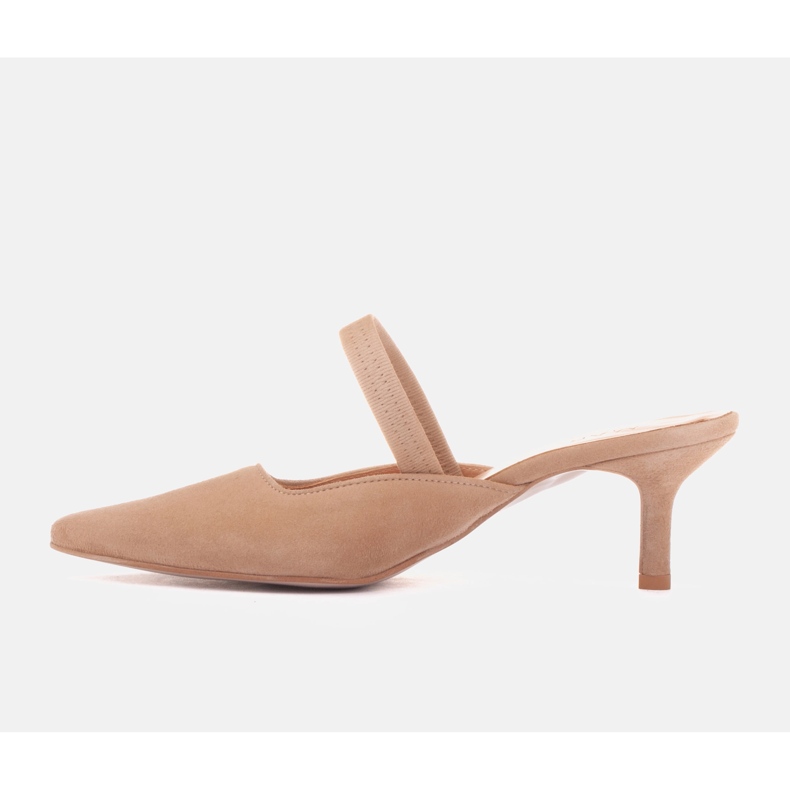 Marco Shoes Las chanclas de Emilian beige 1