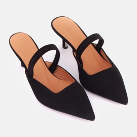 Marco Shoes Las chanclas de Emilian negro 6