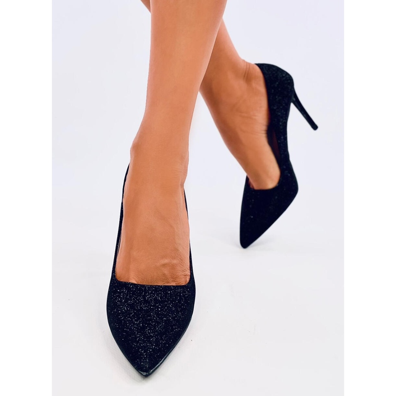 Zapatos de salón de mujer Anabelle Black irisados negro 1 Zapatos de salón de mujer Anabelle Black irisados negro 1