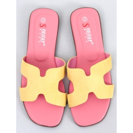 Pantuflas mujer Kalani Amarillo 1