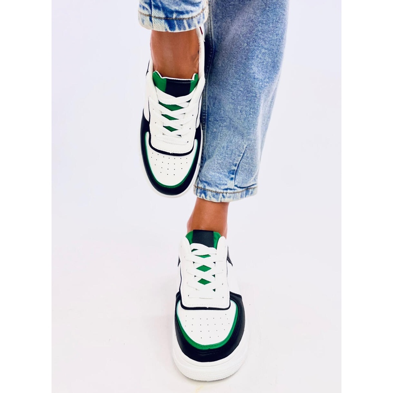 Deportivas mujer Ambar Negro blanco 1