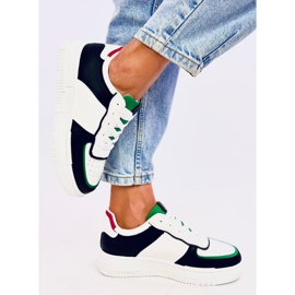 Deportivas mujer Ambar Negro blanco 3