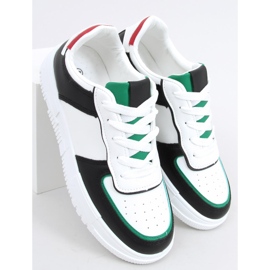 Deportivas mujer Ambar Negro blanco 4