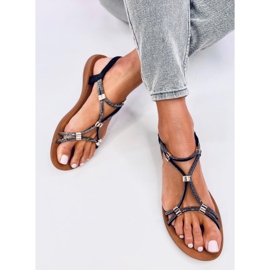 Sandalias Malcuis Black suaves y cómodas negro 5