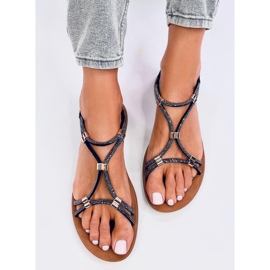 Sandalias Malcuis Black suaves y cómodas negro 4