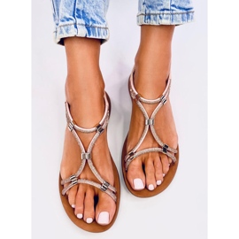 Sandalias Malcuis Rosa Claro suaves y cómodas rosado 5