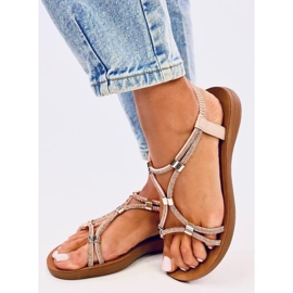Sandalias Malcuis Rosa Claro suaves y cómodas rosado 4
