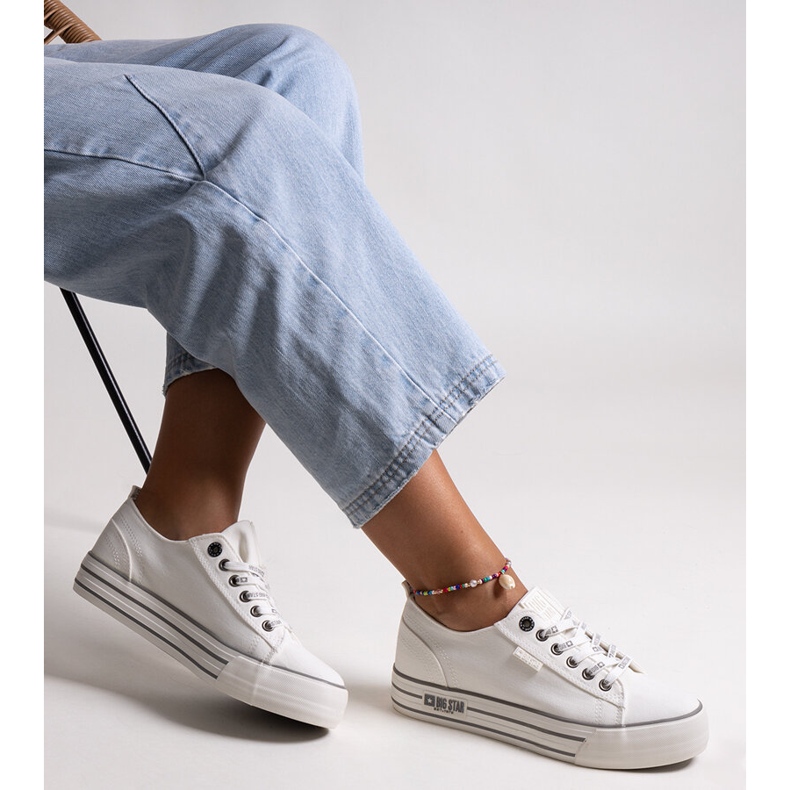 Zapatillas blancas Big Star KK274012 blanco 1